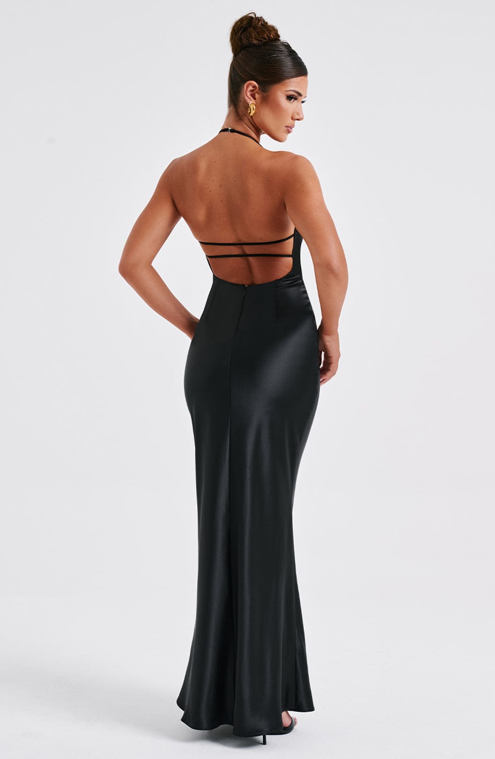 Vestido Maxi Delphine - Negro