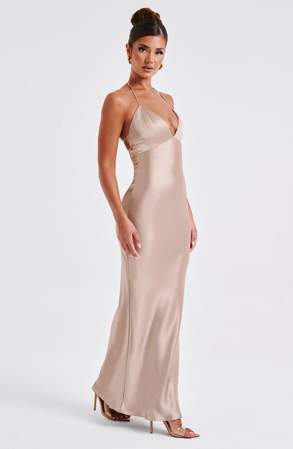 Vestido Maxi Delphine - Champagne
