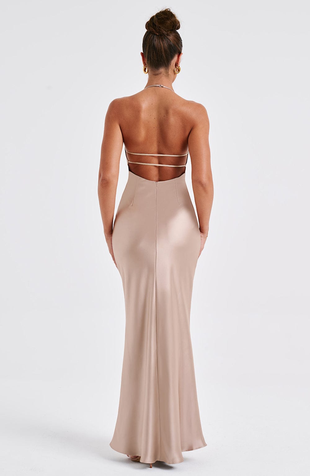Vestido Maxi Delphine - Champagne