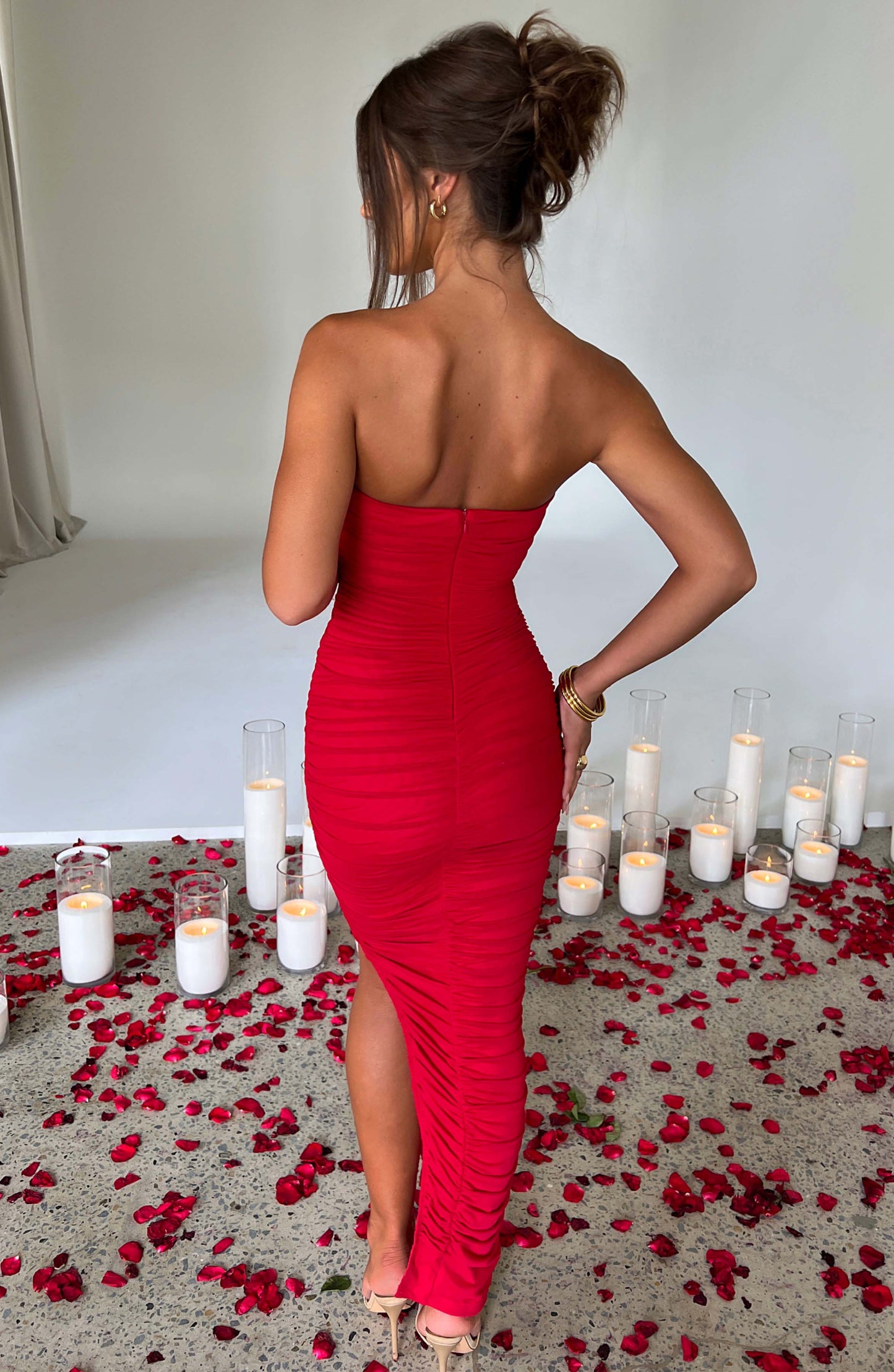 Vestido Maxi Demi - Rojo