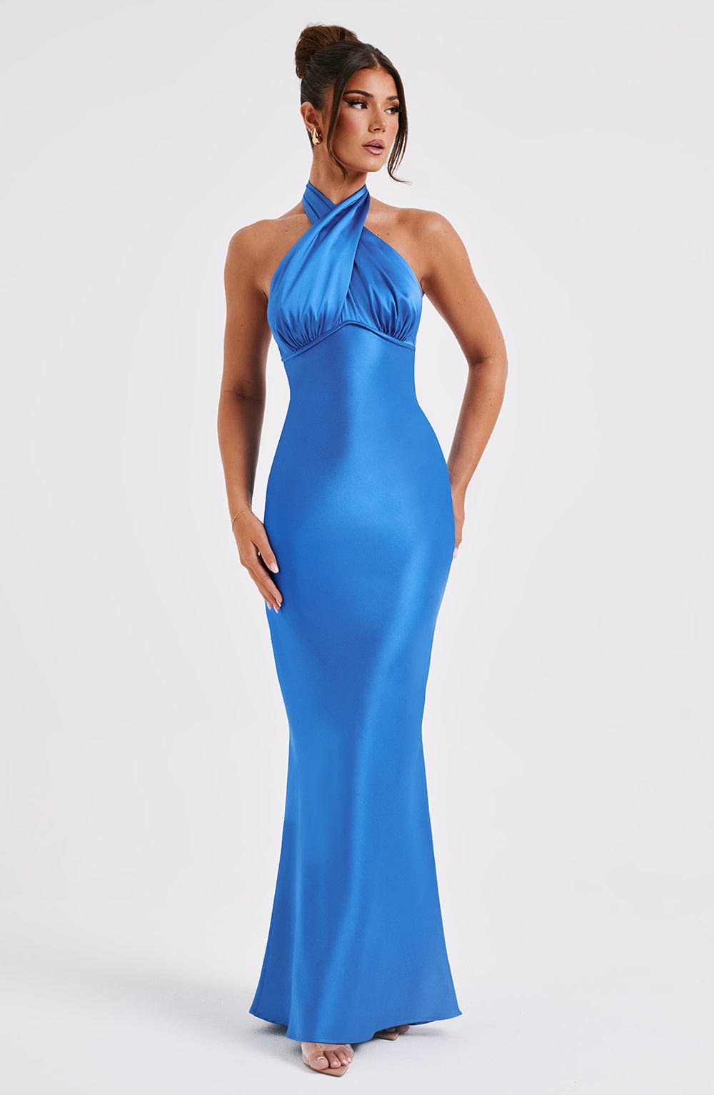 Vestido Maxi Dimitra - Azul