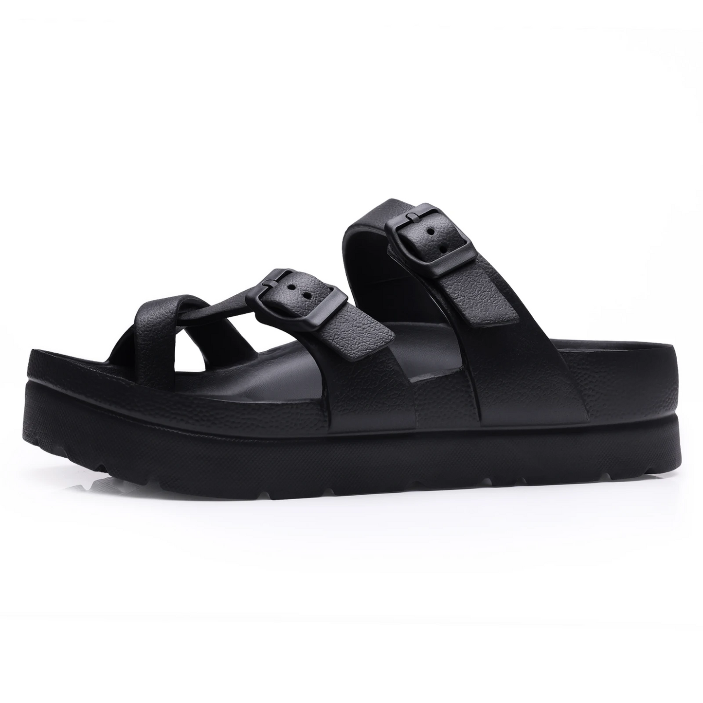 Katia | Sandalias con brillo suave