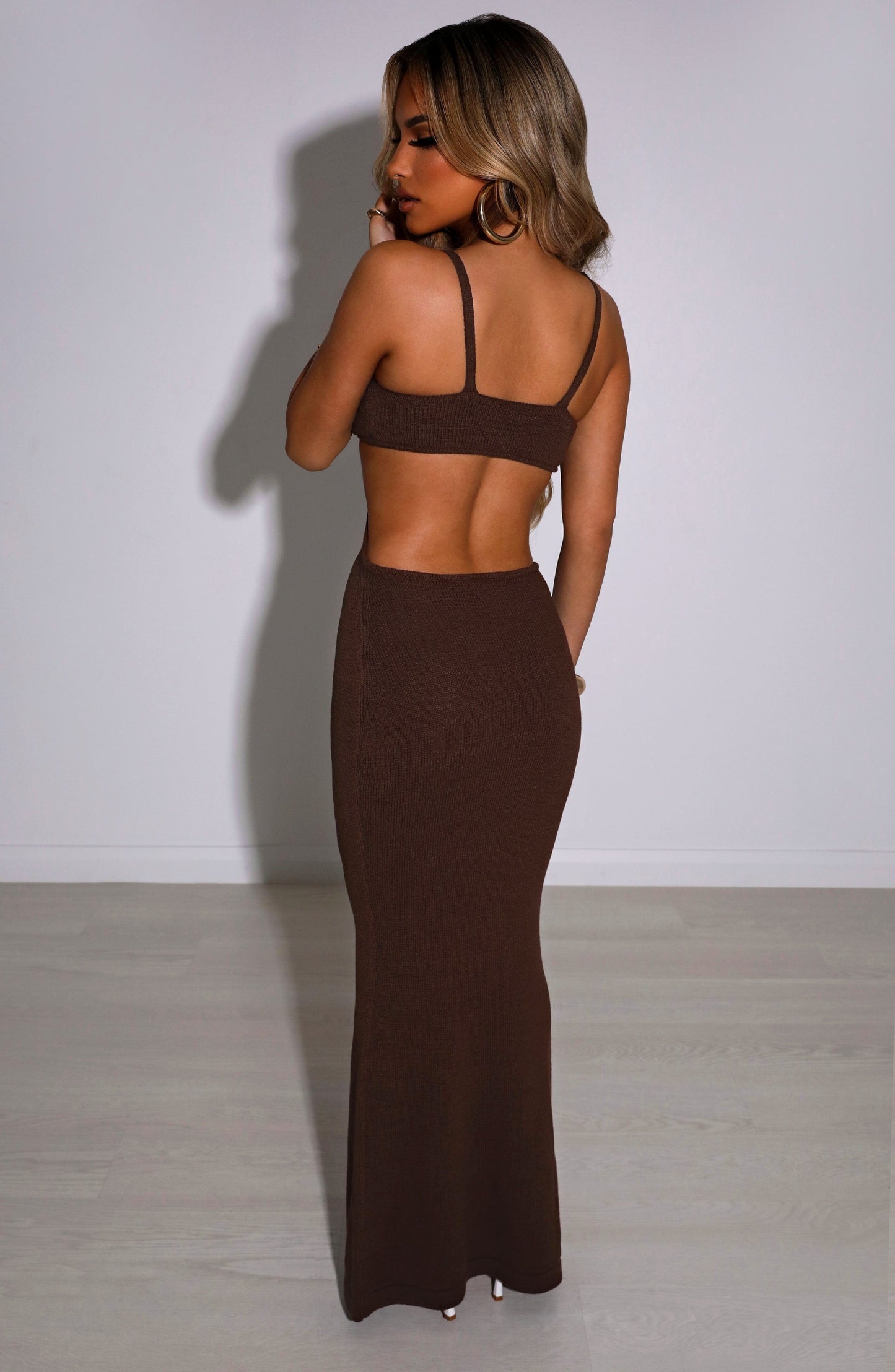 Vestido Maxi Elianna - Chocolate