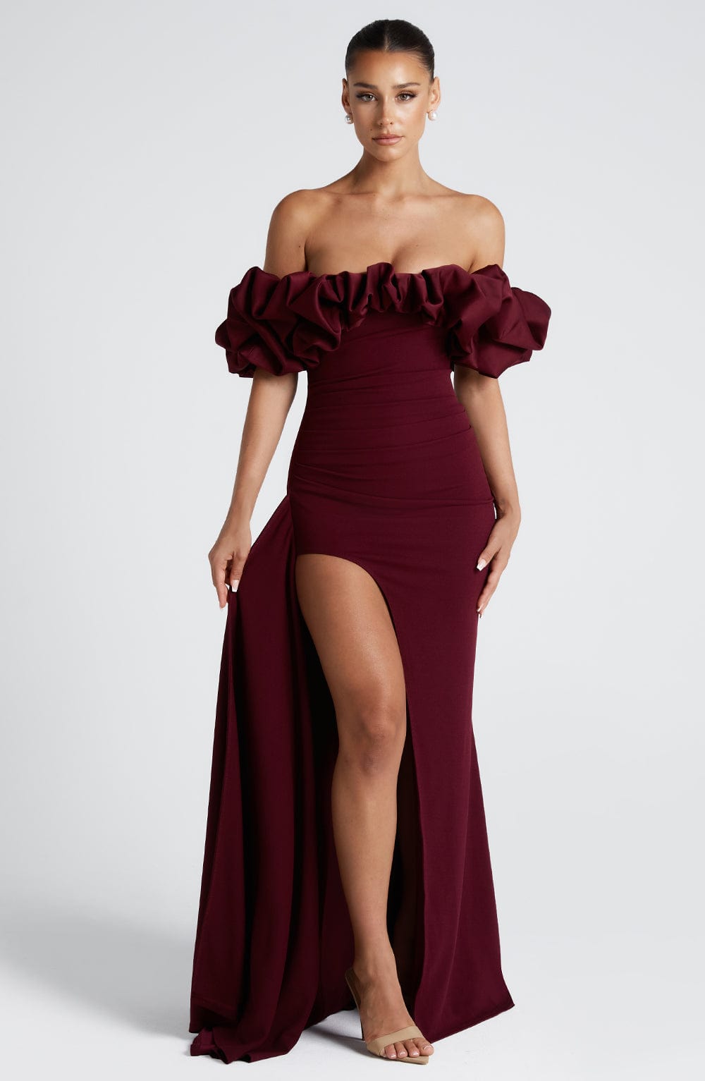 Vestido Maxi Elsie - Laca Cherry