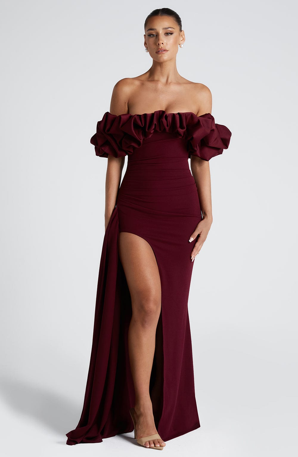 Vestido Maxi Elsie - Laca Cherry