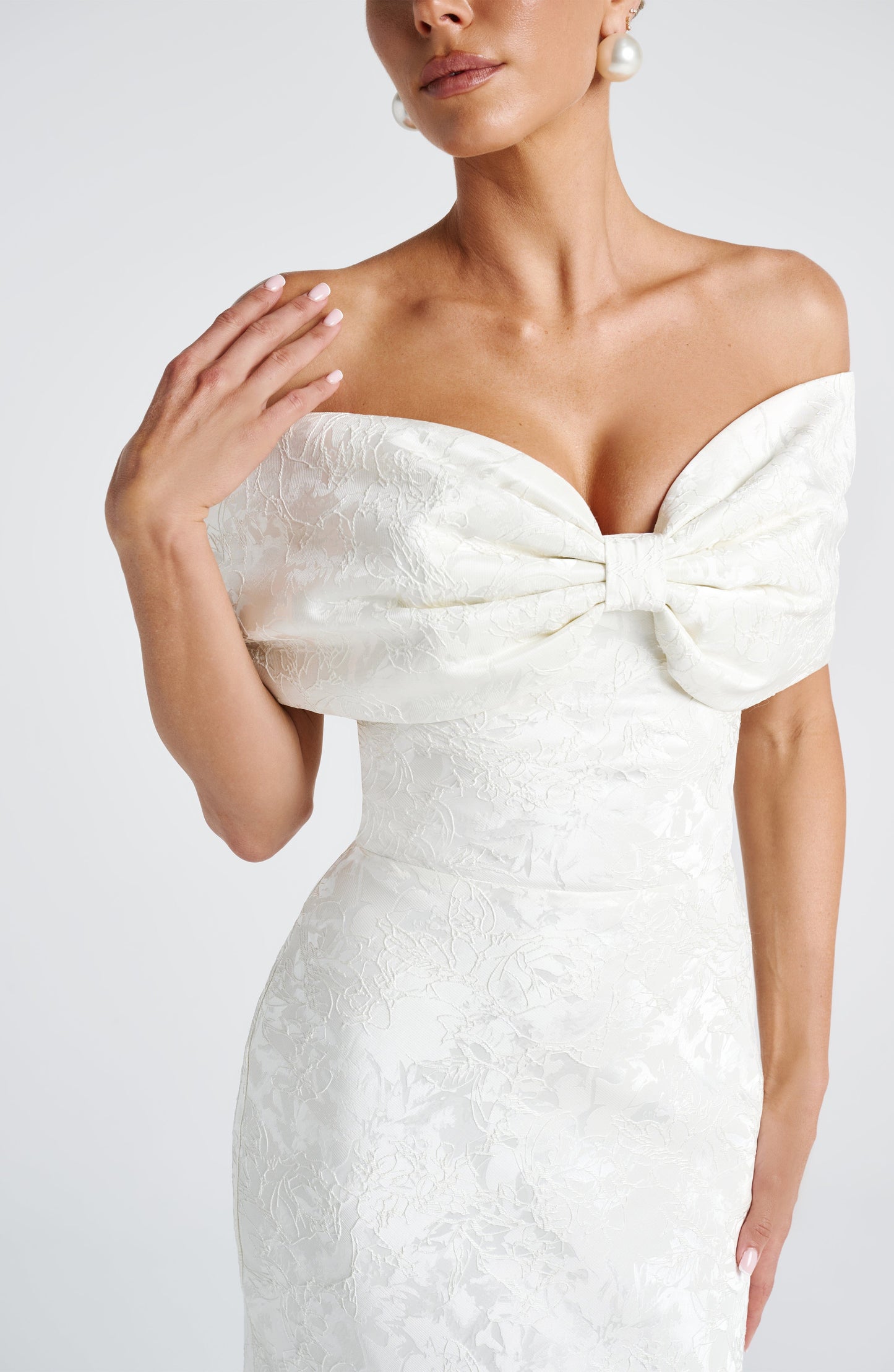 Vestido Maxi Emberly - Marfil