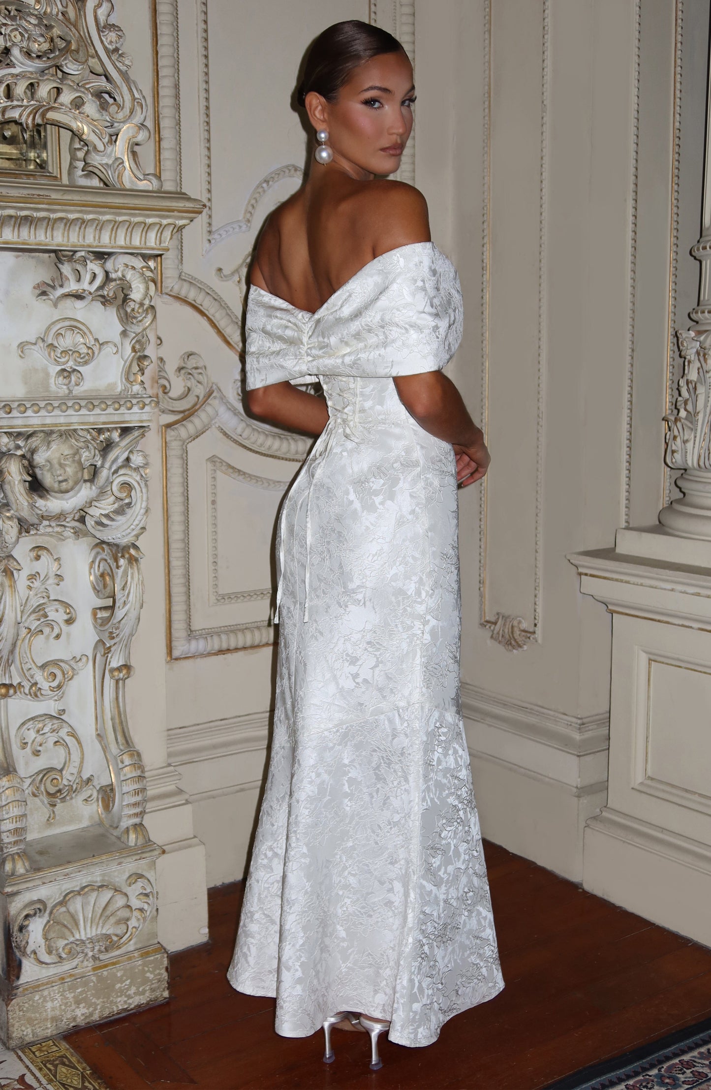 Vestido Maxi Emberly - Marfil