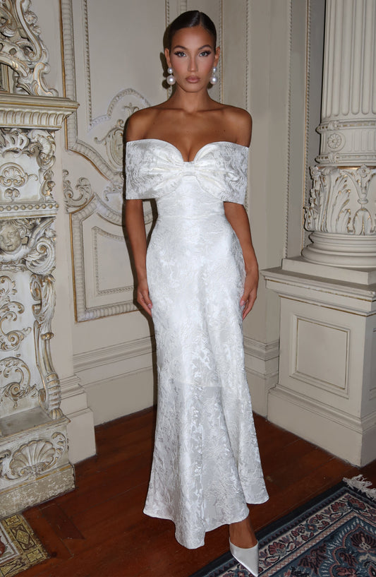 Vestido Maxi Emberly - Marfil