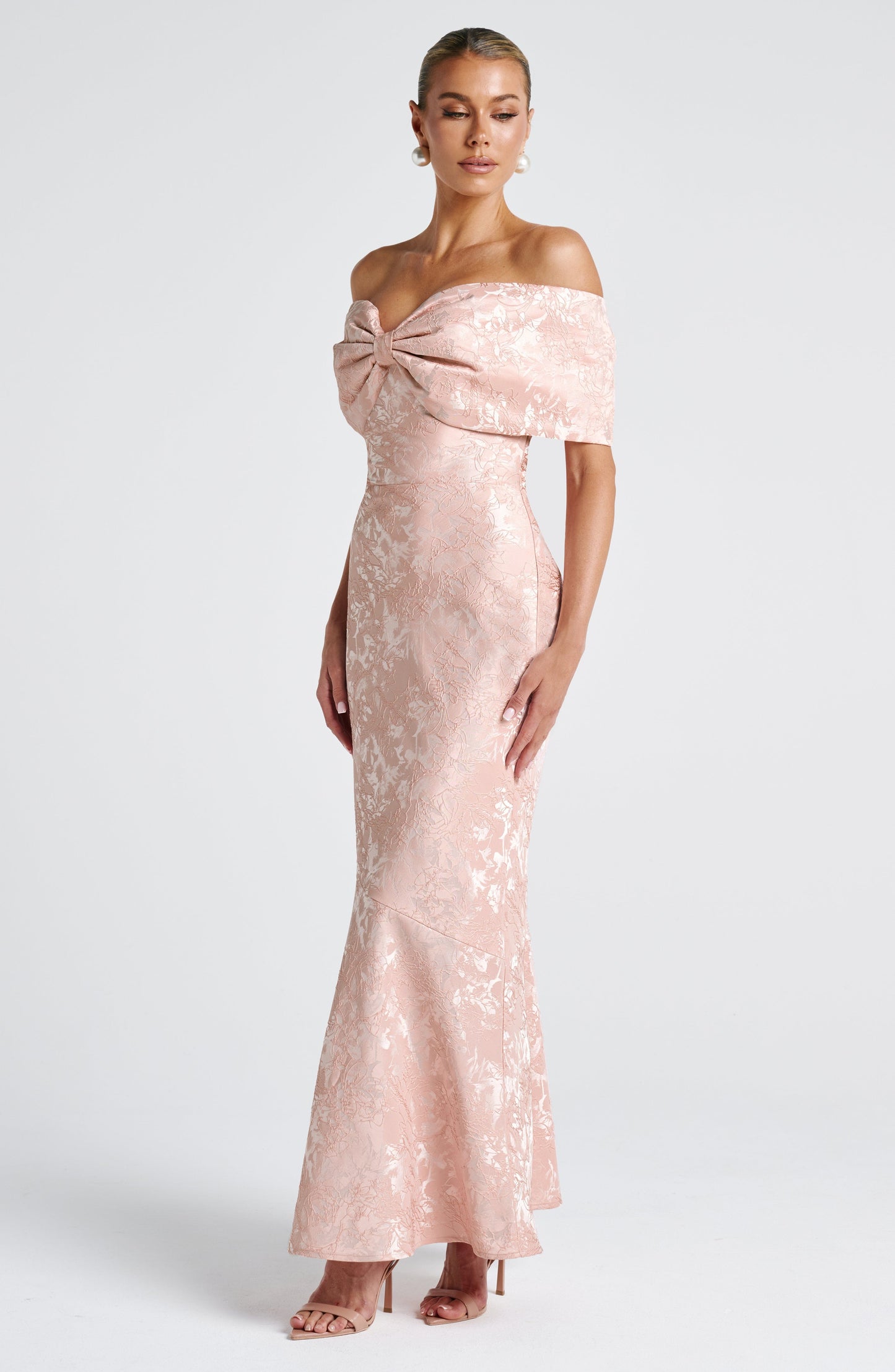 Vestido Maxi Emberly - Durazno Suave