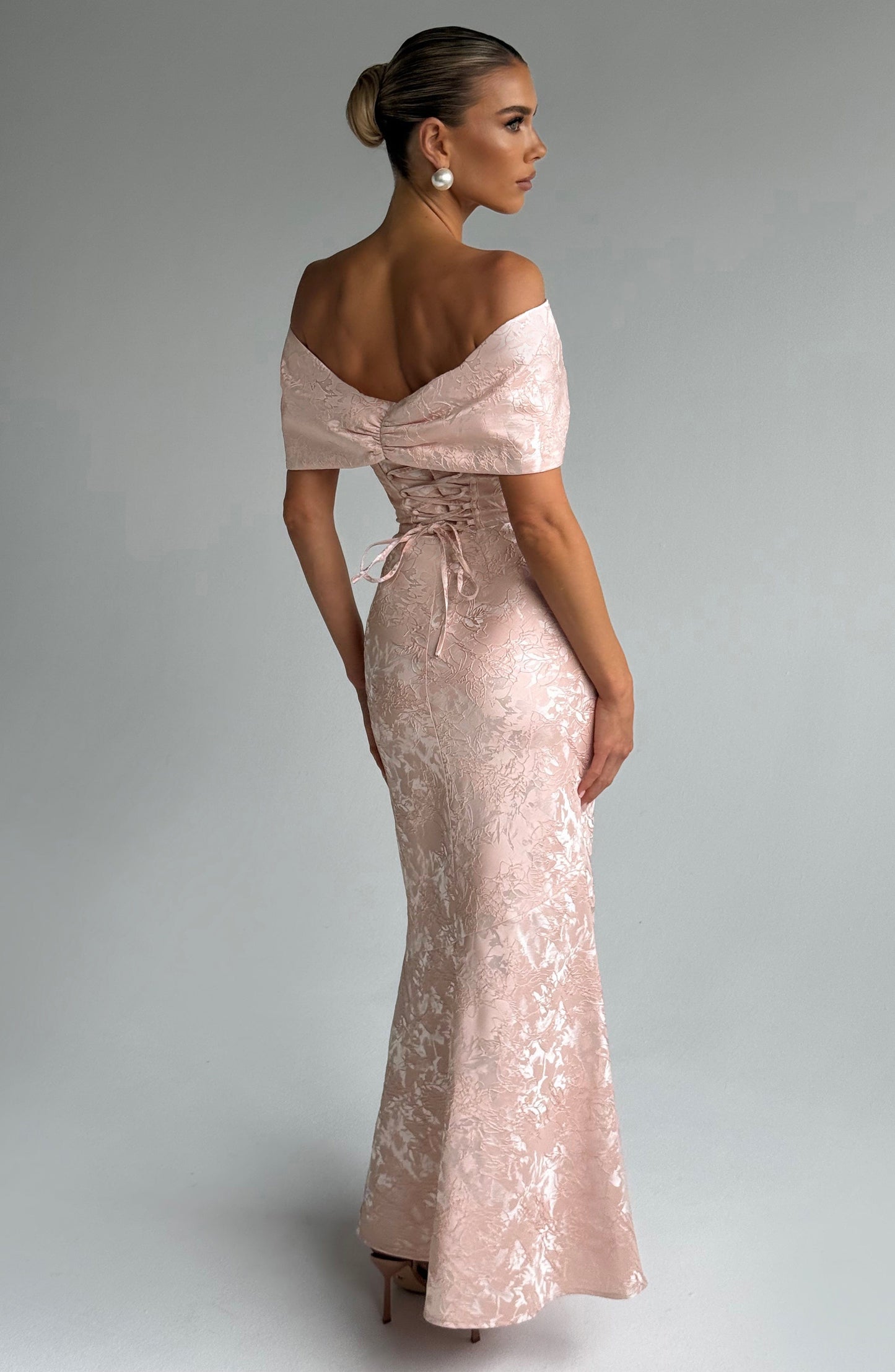 Vestido Maxi Emberly - Durazno Suave