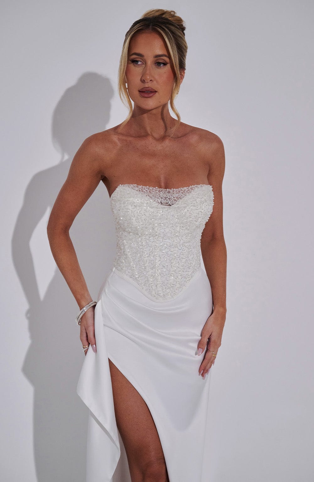 Vestido Maxi Emrielle - Marfil