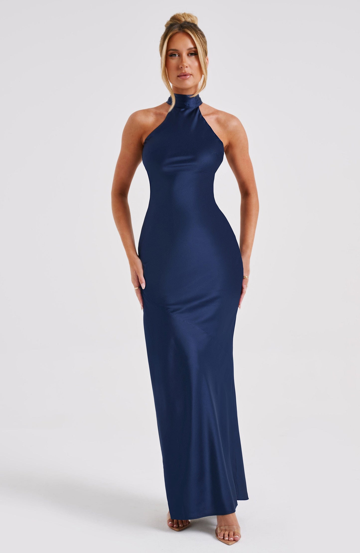 Vestido Maxi Etta - Azul Marino