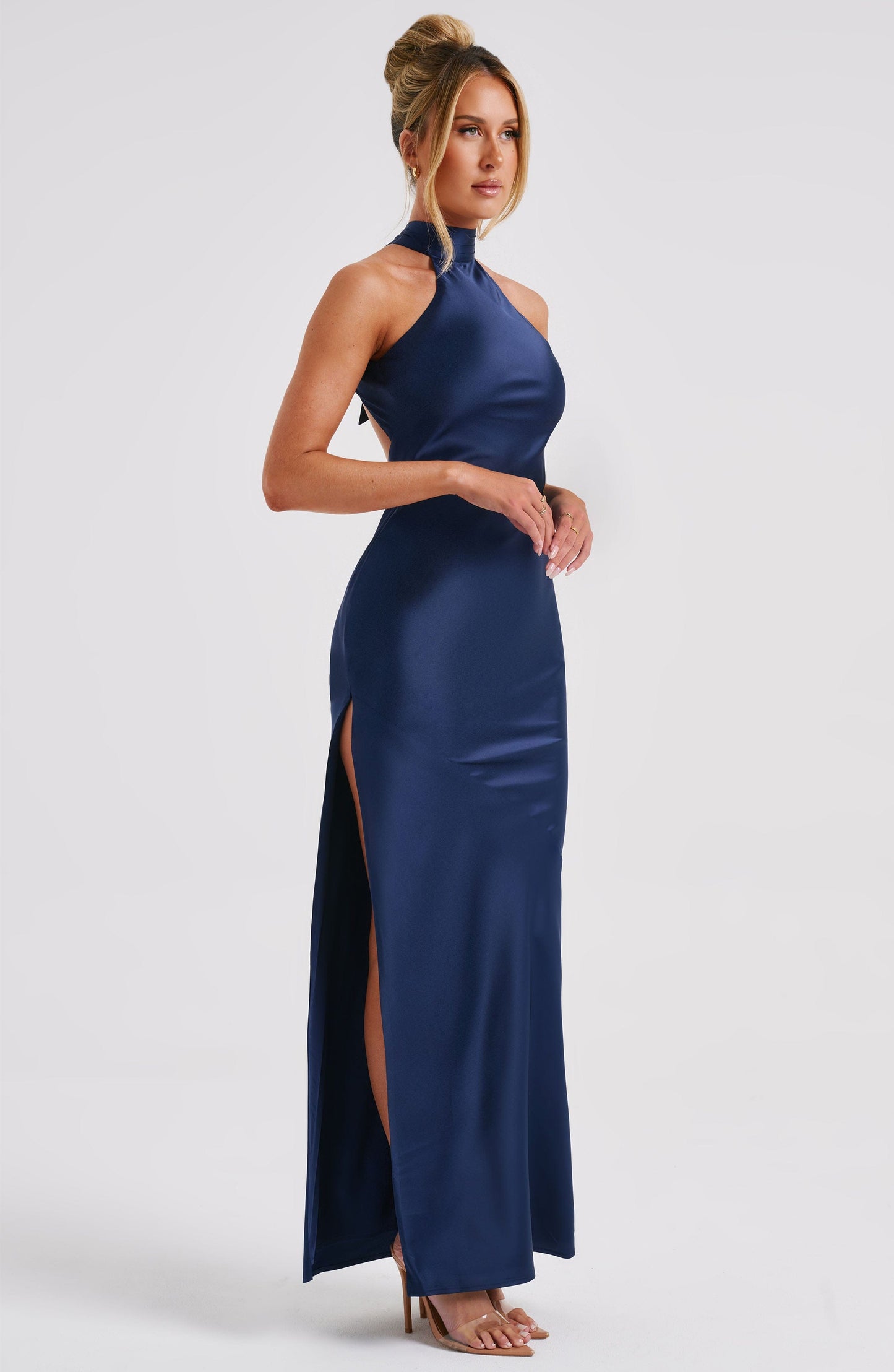 Vestido Maxi Etta - Azul Marino