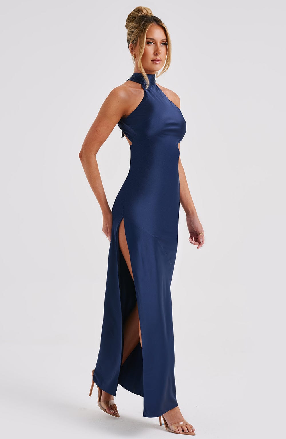 Vestido Maxi Etta - Azul Marino