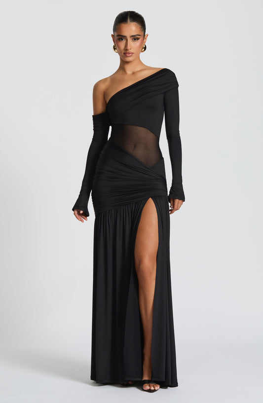 Vestido Maxi Ettalie - Negro