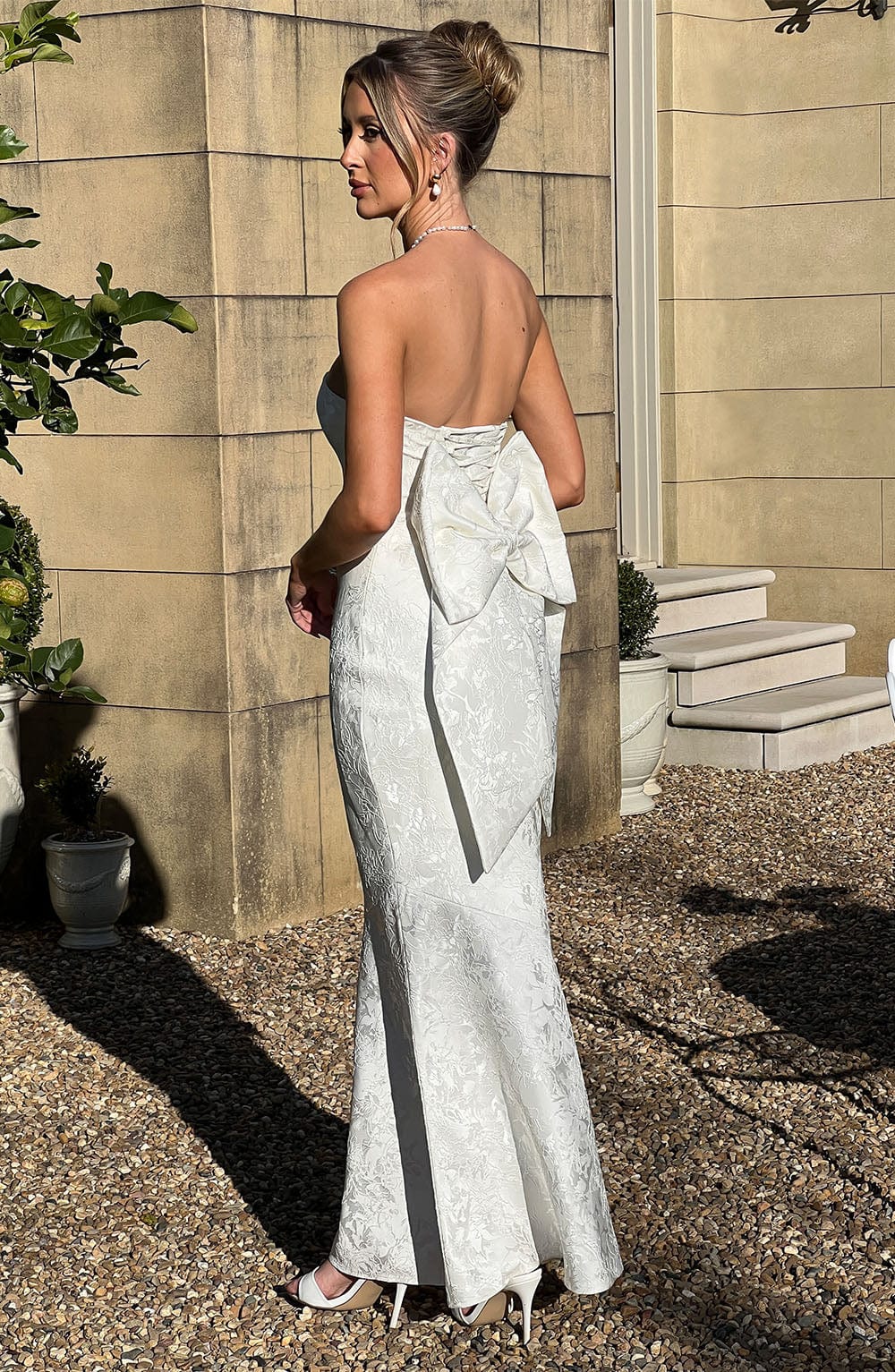 Vestido Maxi Felicity - Marfil