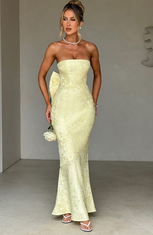 Vestido Maxi Felicity - Limón