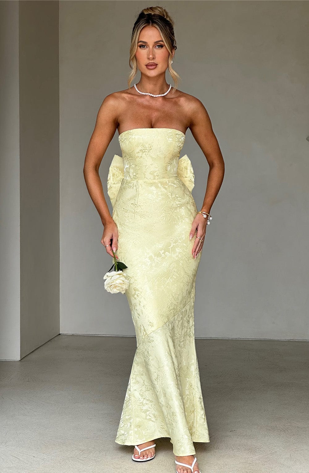 Vestido Maxi Felicity - Limón