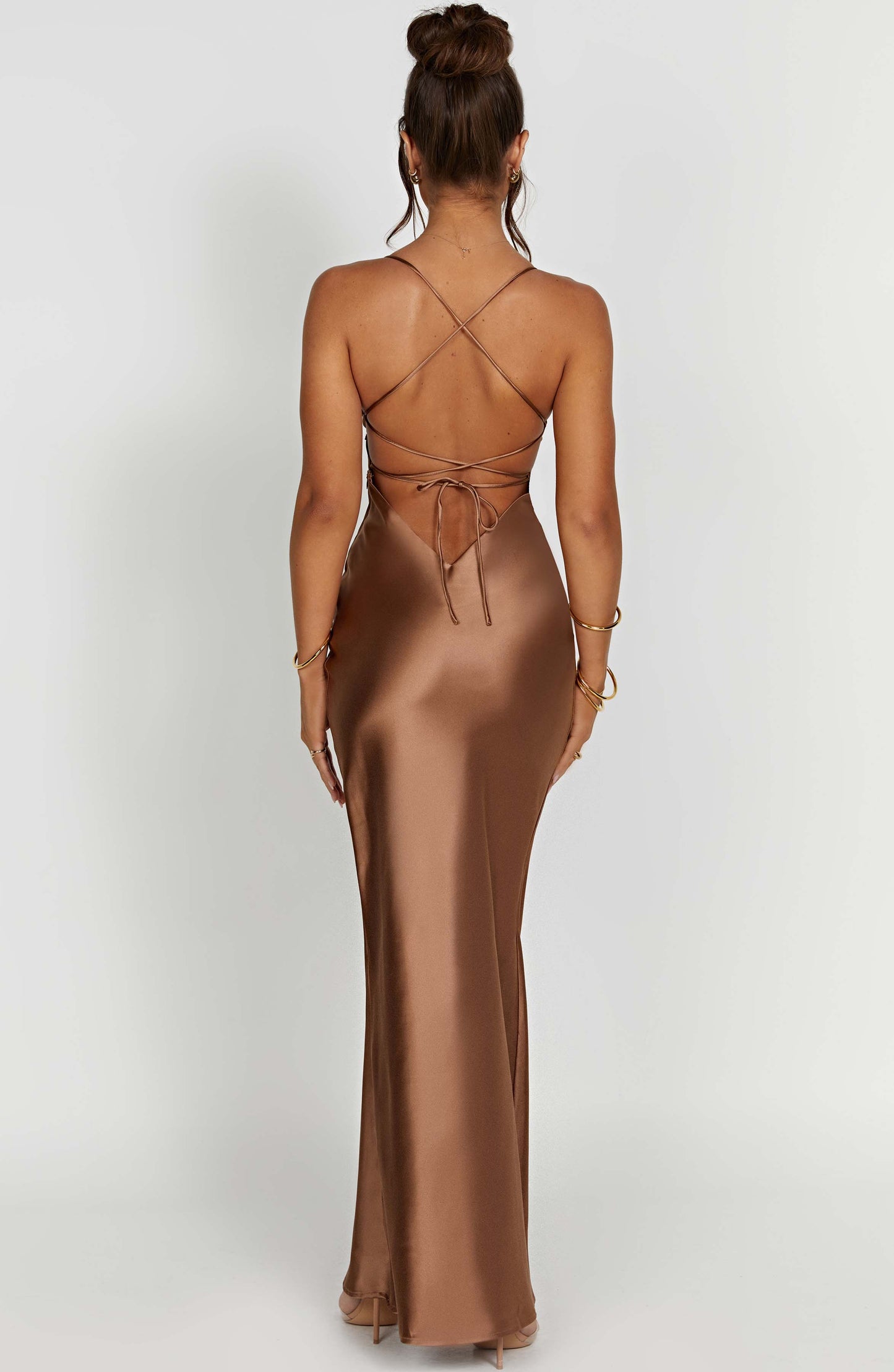 Vestido Maxi Fenty - Chocolate