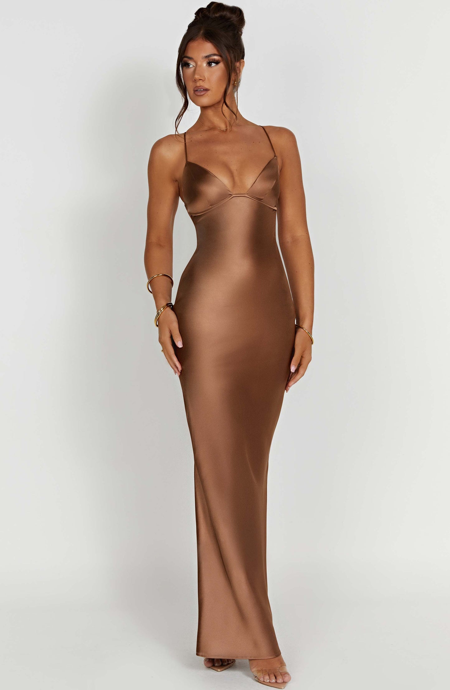 Vestido Maxi Fenty - Chocolate