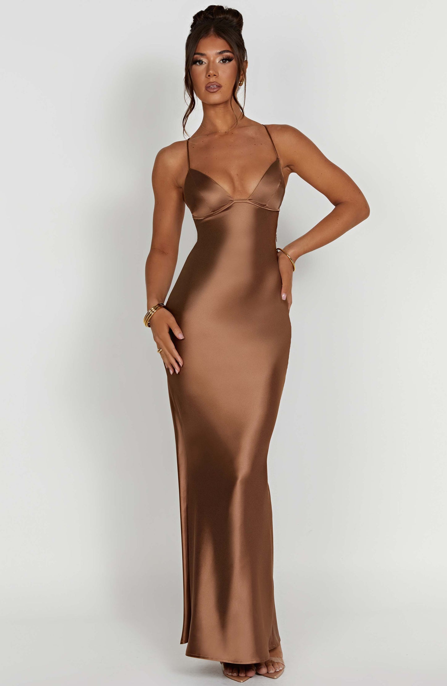 Vestido Maxi Fenty - Chocolate