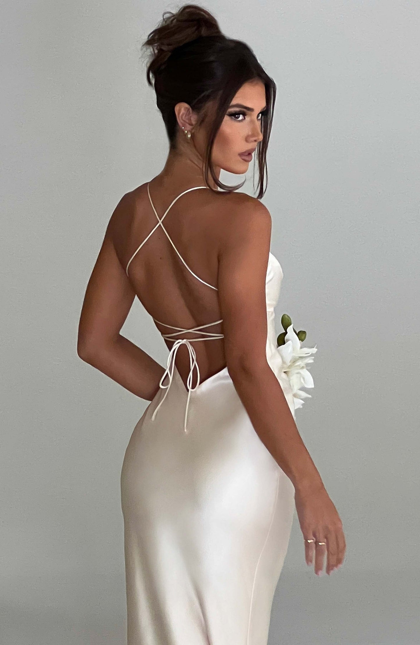 Vestido Maxi Fenty - Marfil