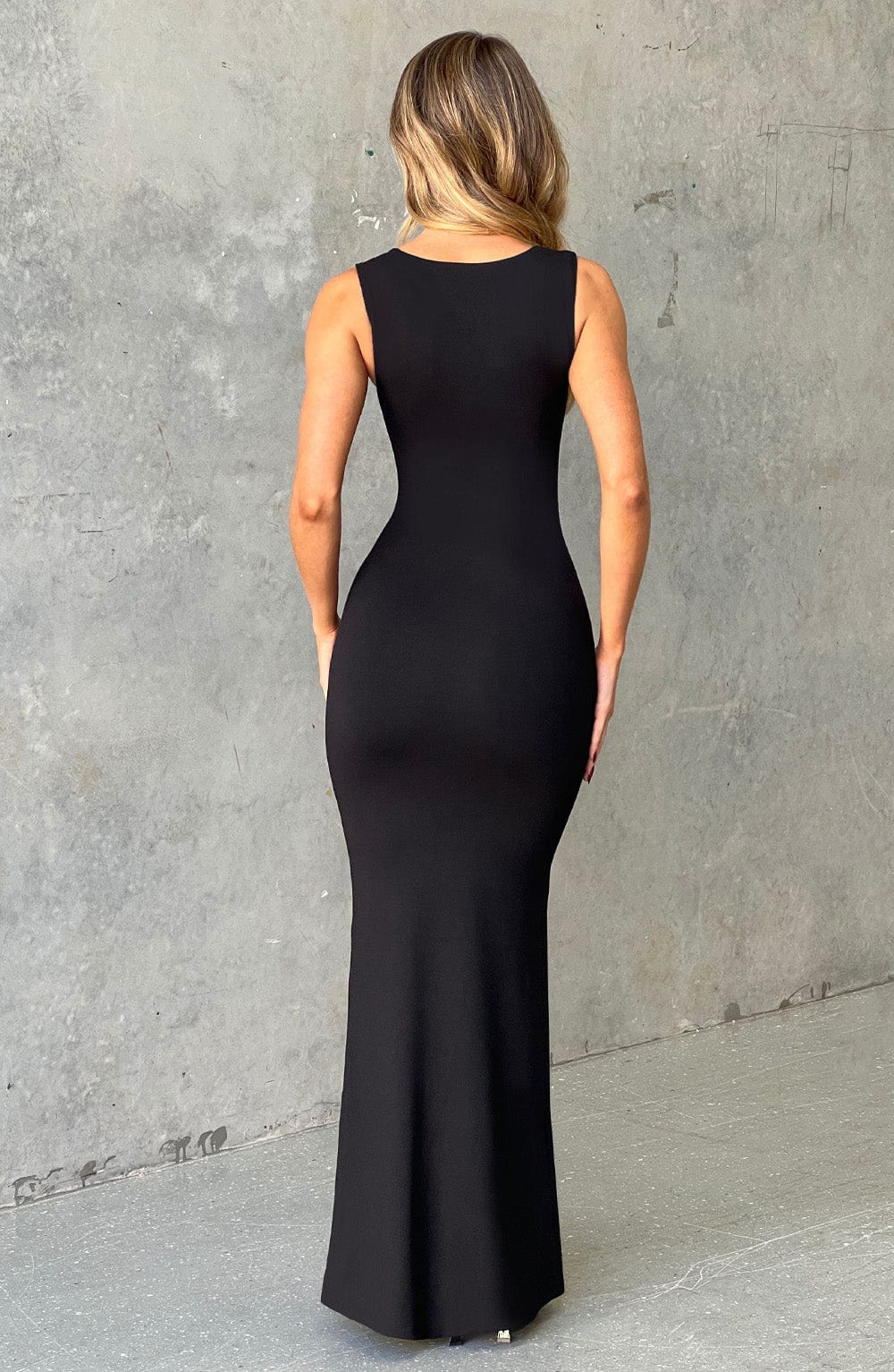 Vestido Maxi Hadley - Negro Azabache