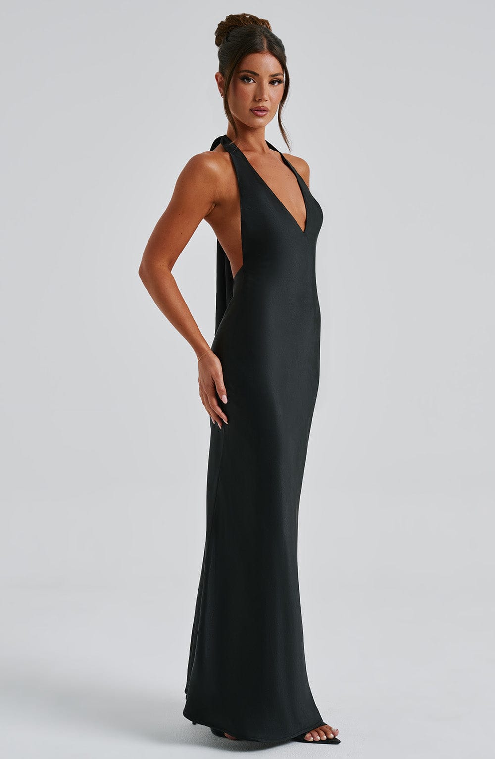 Vestido Maxi Halo - Negro