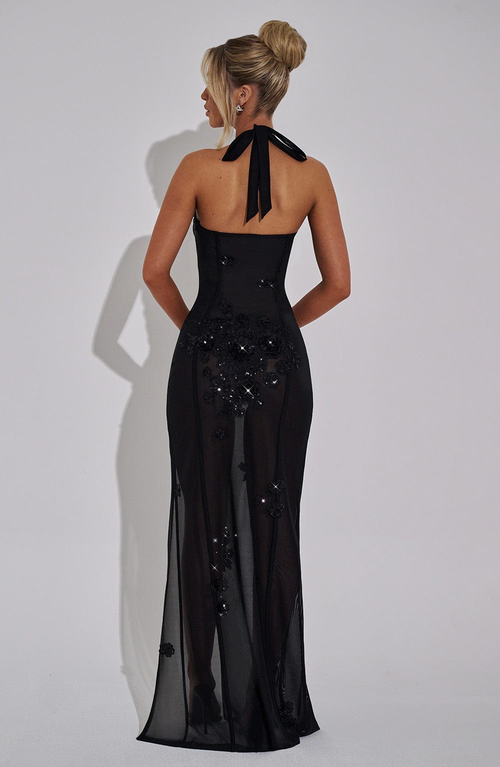 Vestido Maxi Jacqueline - Negro