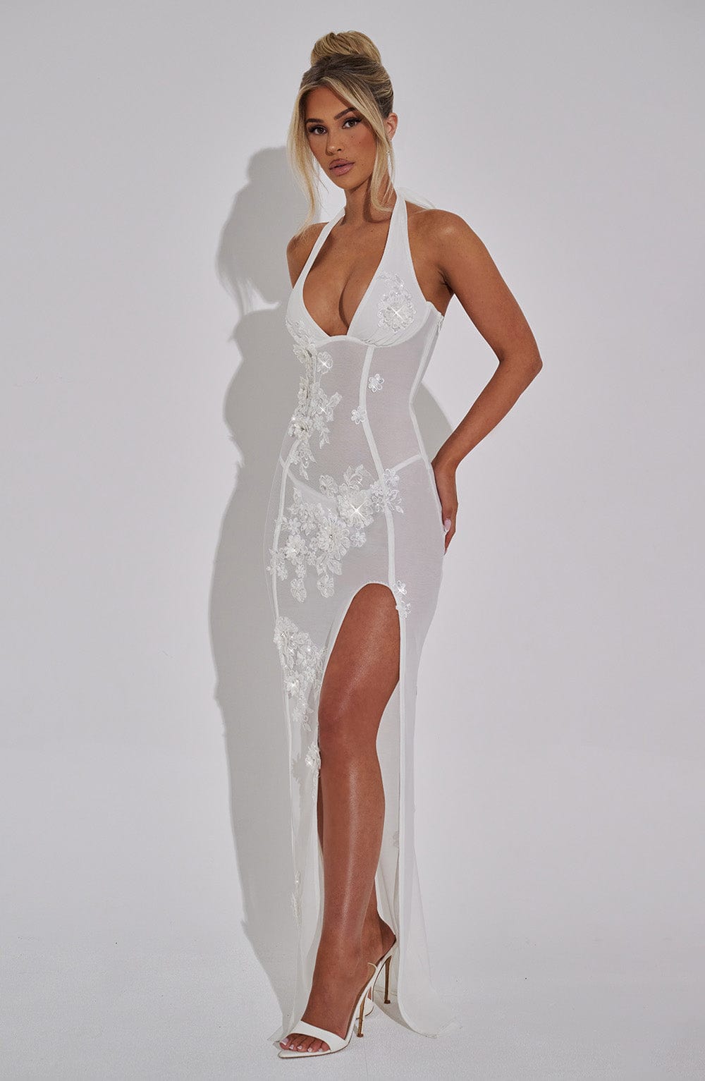 Vestido Maxi Jacqueline - Marfil