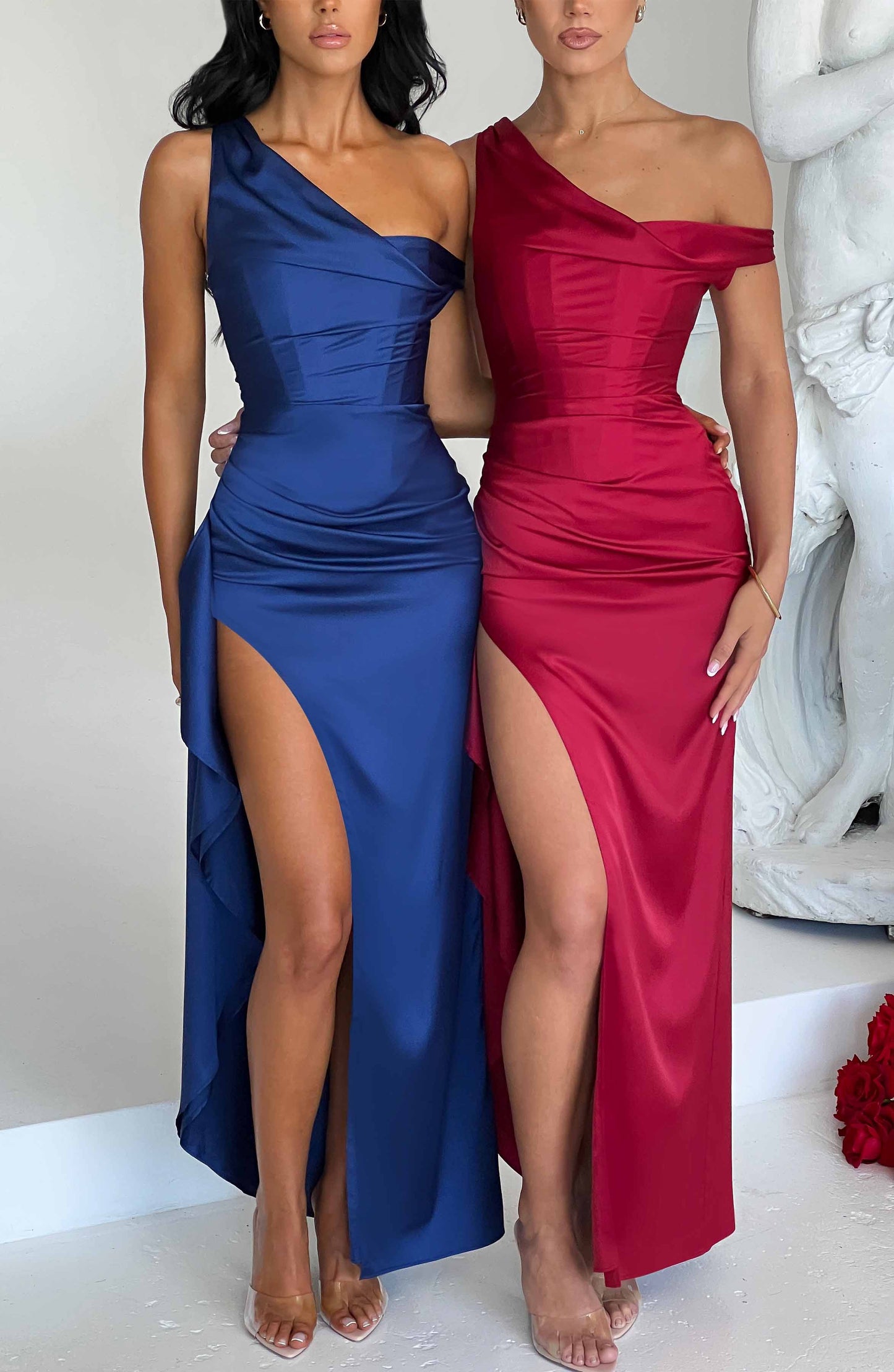 Vestido Maxi Juliene - Marino