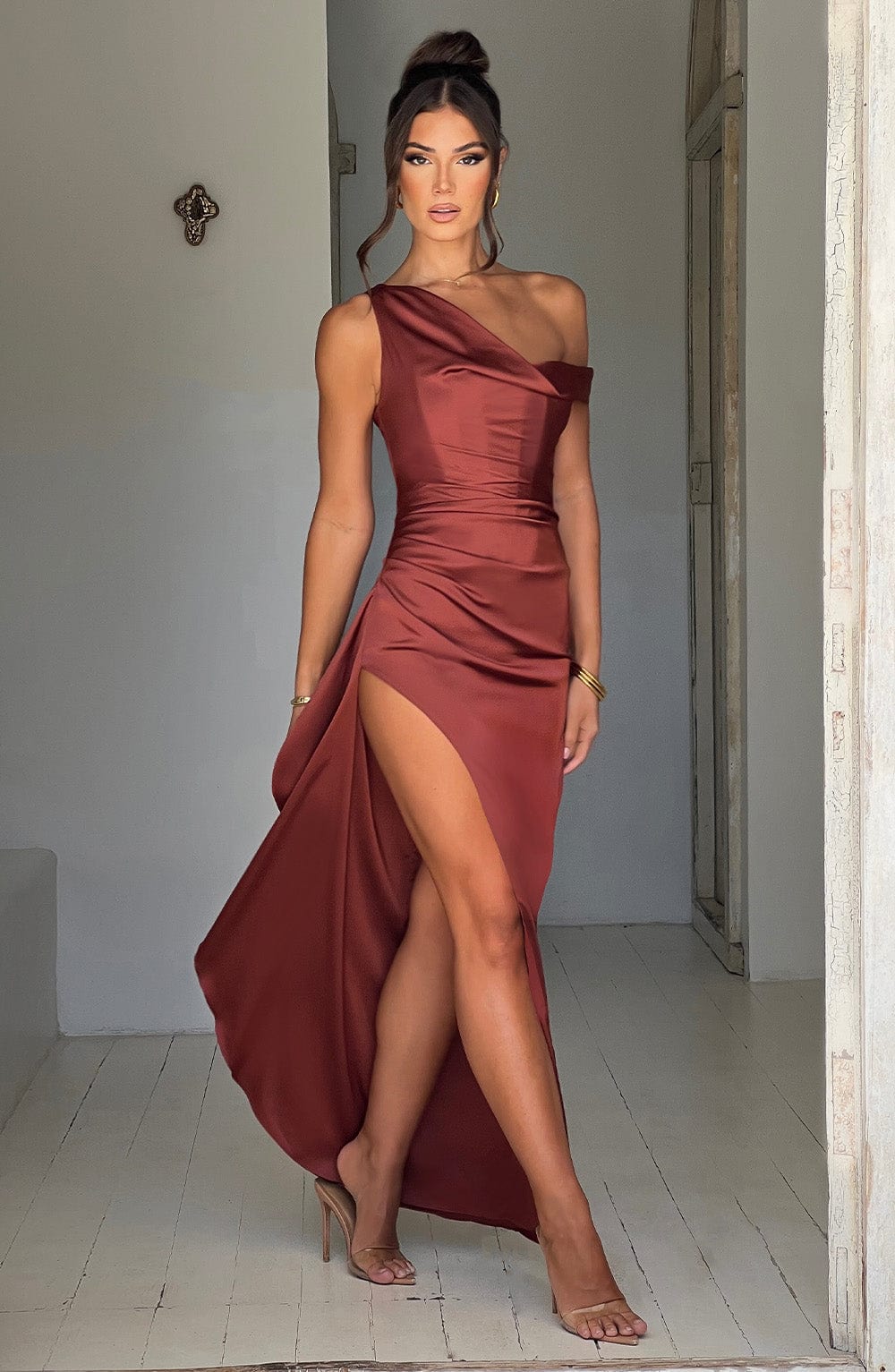 Vestido Maxi Juliene - Óxido