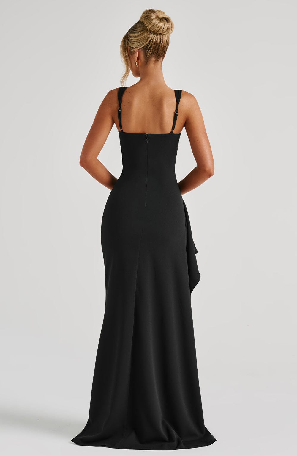 Vestido Maxi Katana - Negro