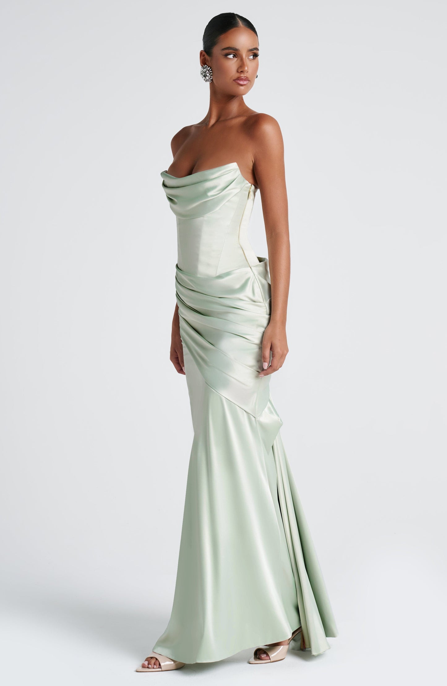 Vestido Maxi Kensington - Menta