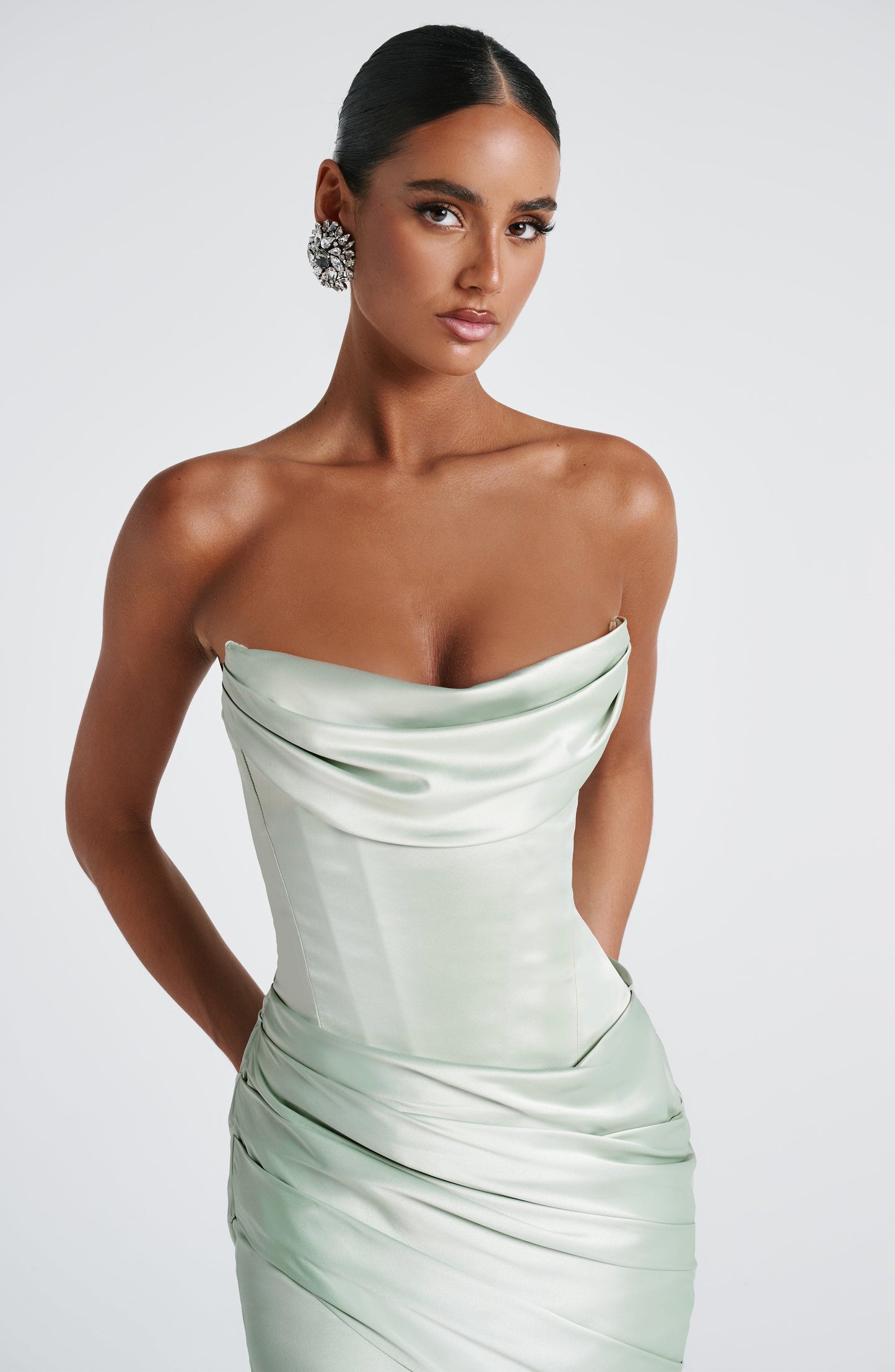 Vestido Maxi Kensington - Menta