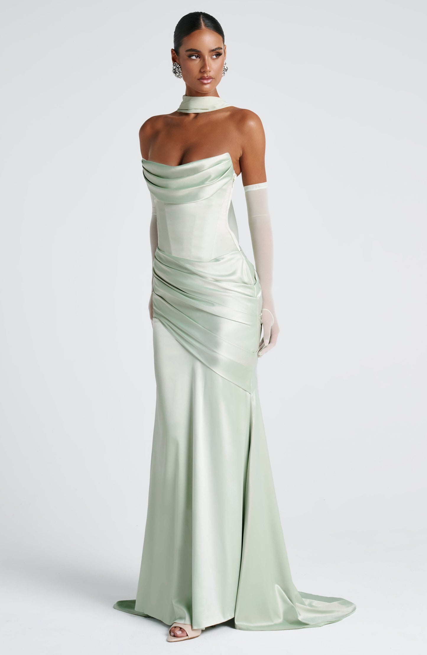 Vestido Maxi Kensington - Menta