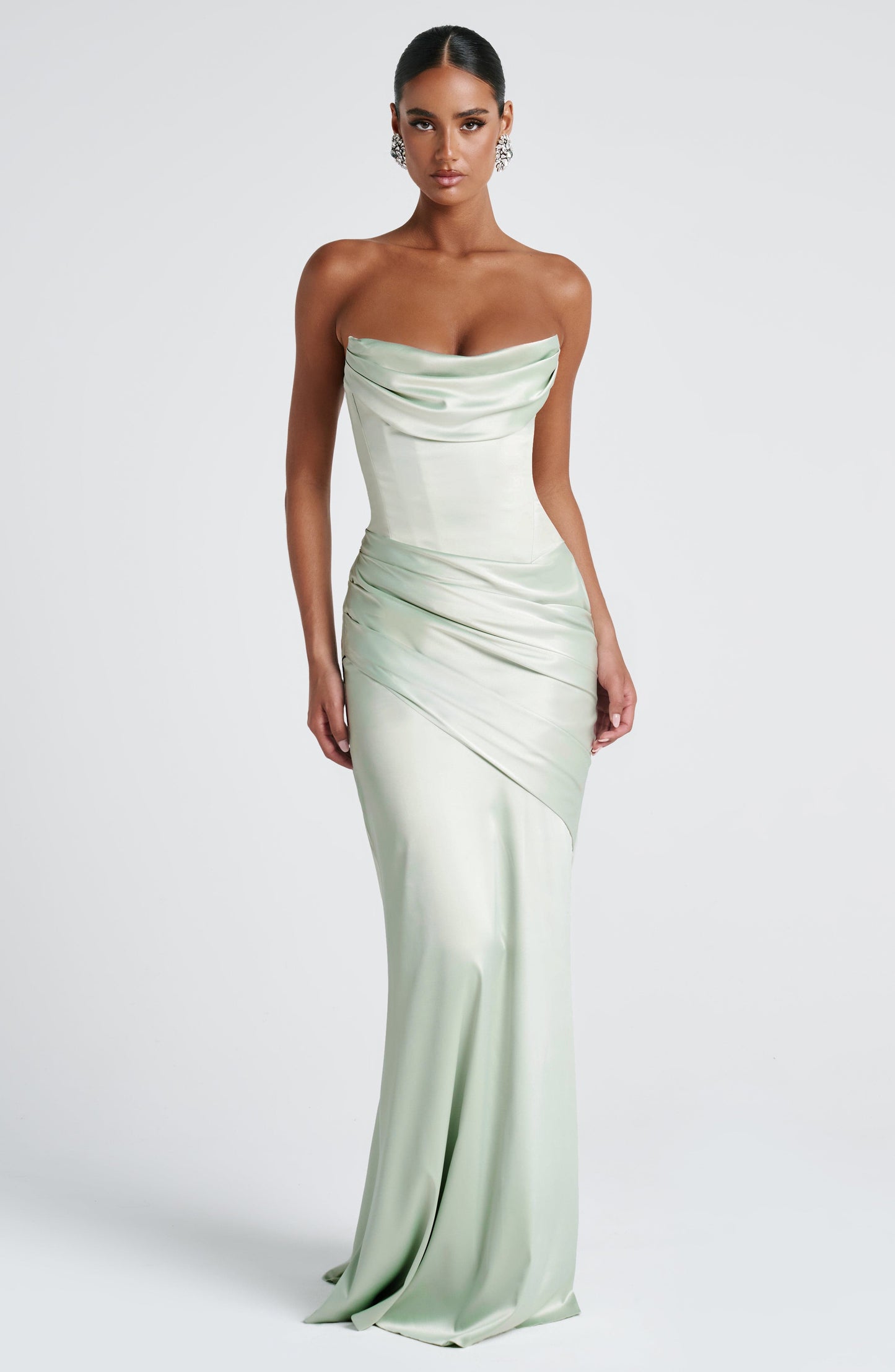 Vestido Maxi Kensington - Menta