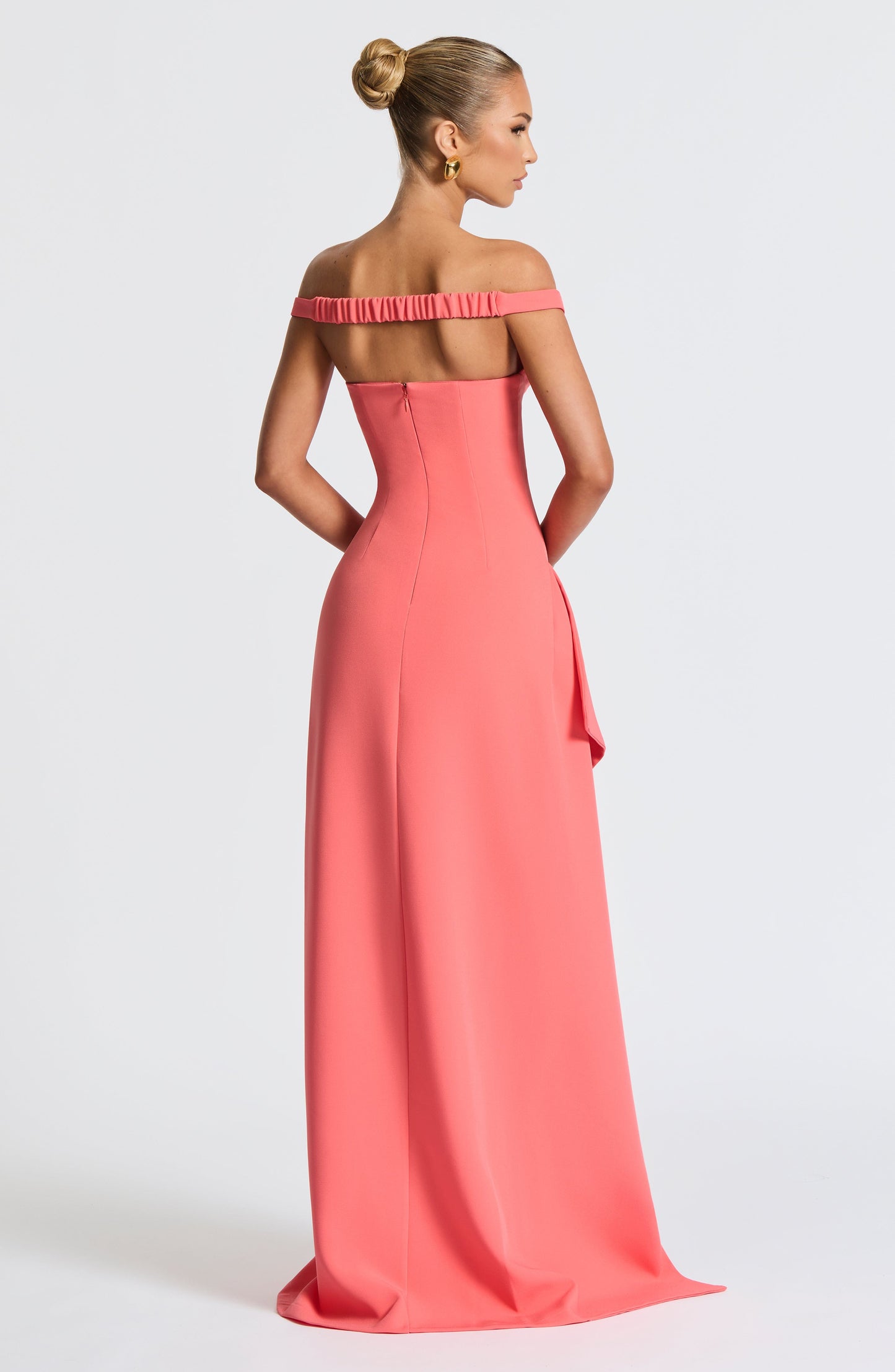 Vestido Maxi Khalesia - Rosa Coral