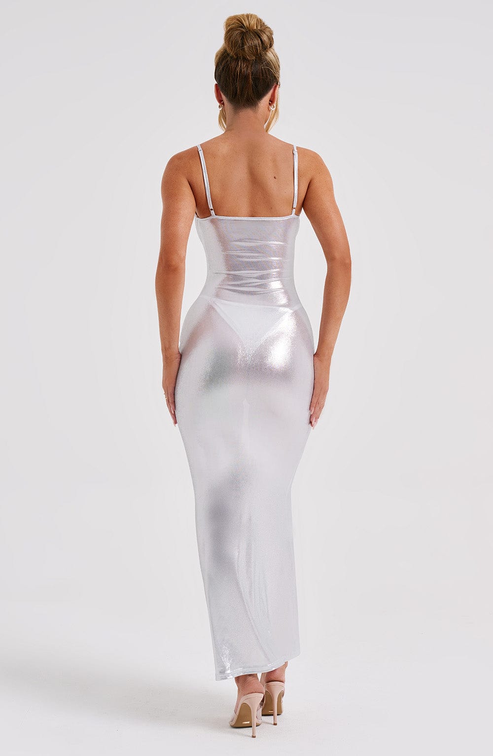 Vestido Maxi Kyranni - Plata