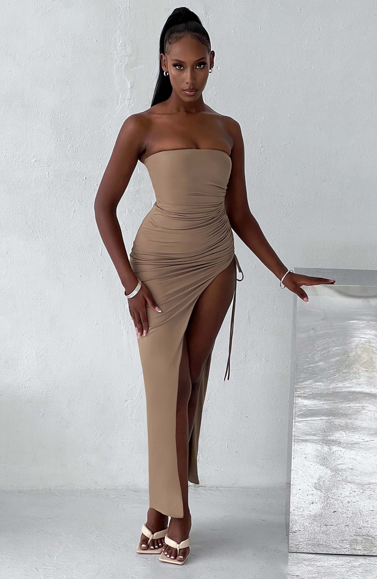 Vestido Maxi Lavina - Mocha