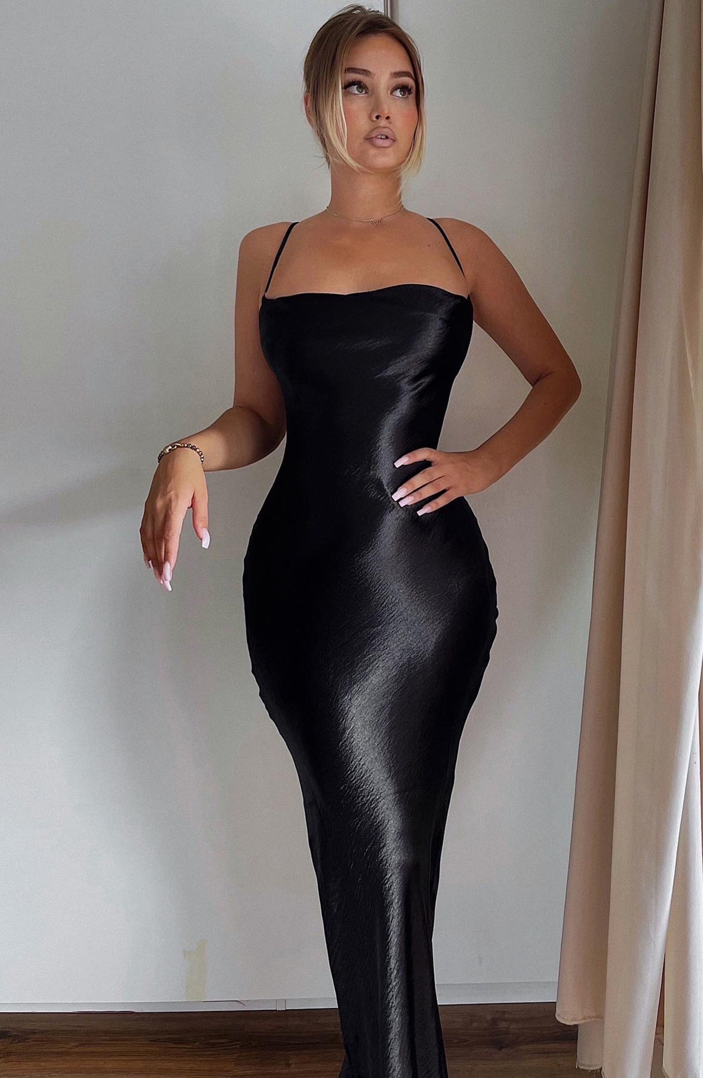 Vestido Maxi Leilani - Negro