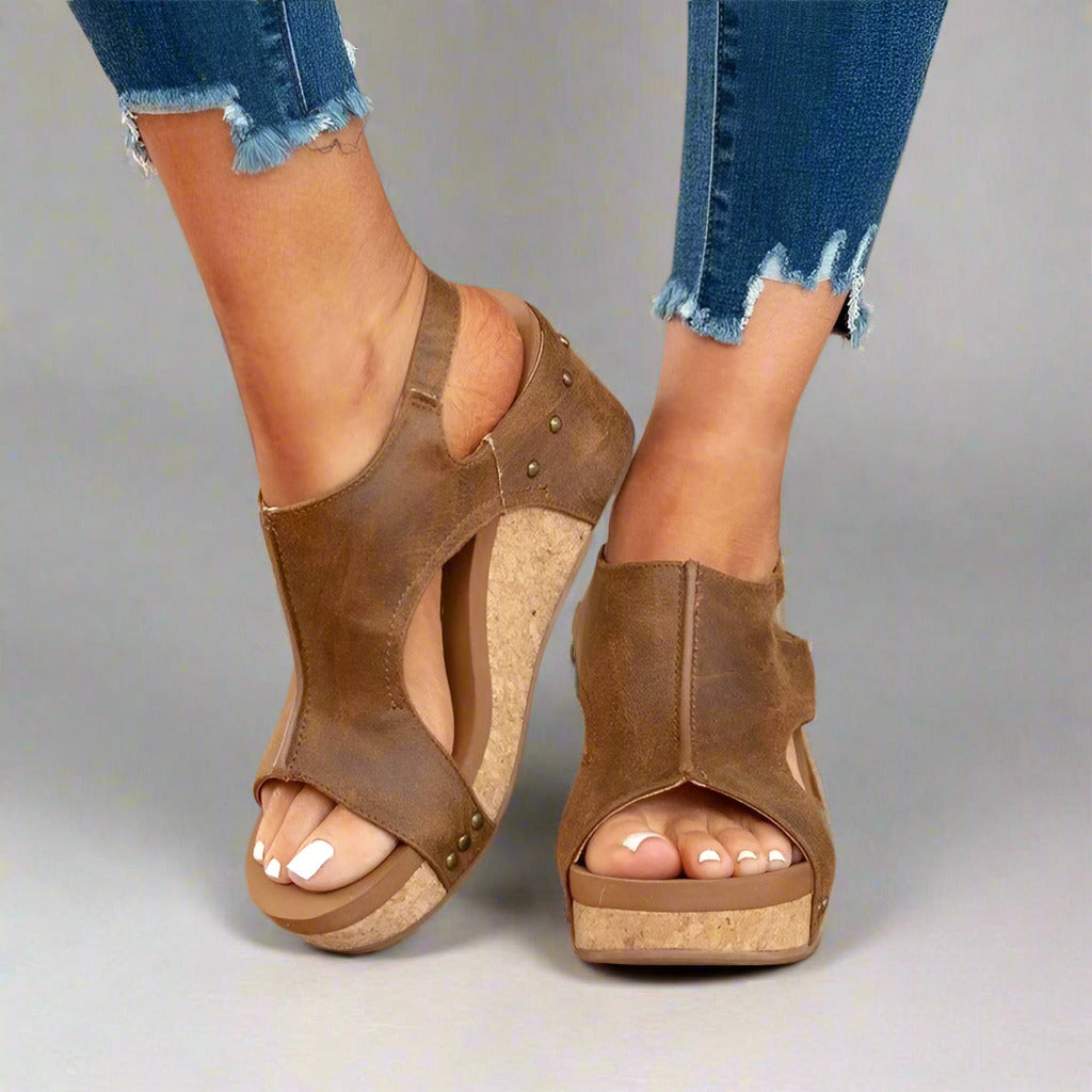 Rita | Sandalias ortopédicas de cuero