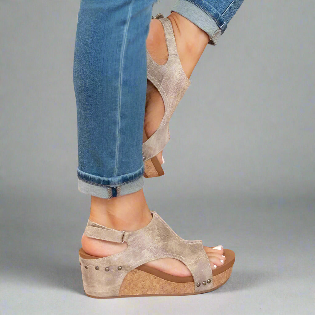 Rita | Sandalias ortopédicas de cuero