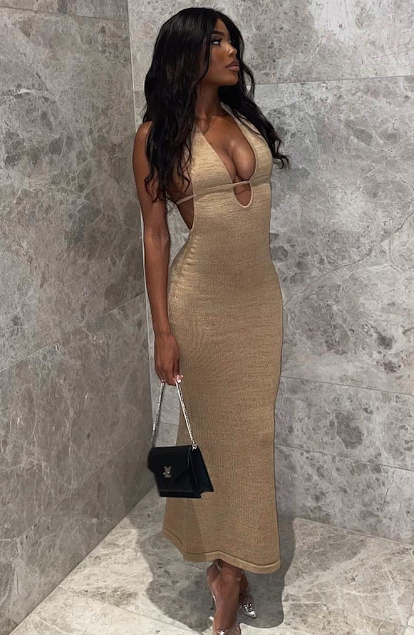 Vestido Maxi Lilliana - Beige