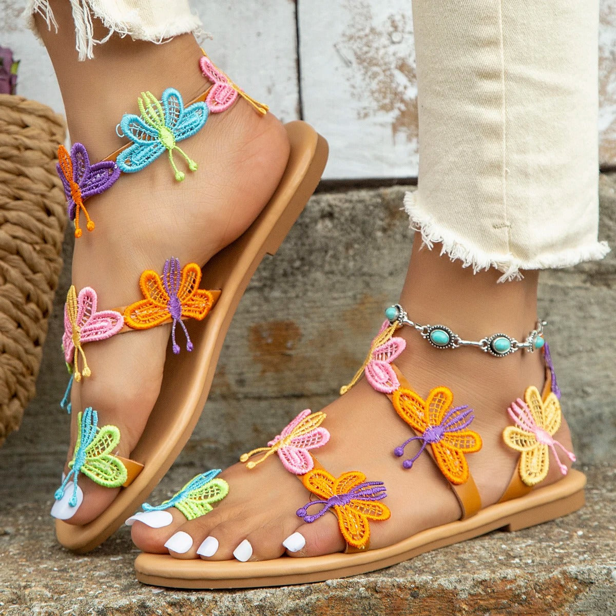 Poulomi | Sandalias marrones