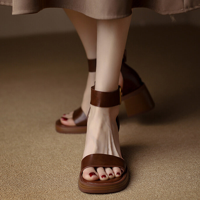 Graciela | Sandalias con doble tira