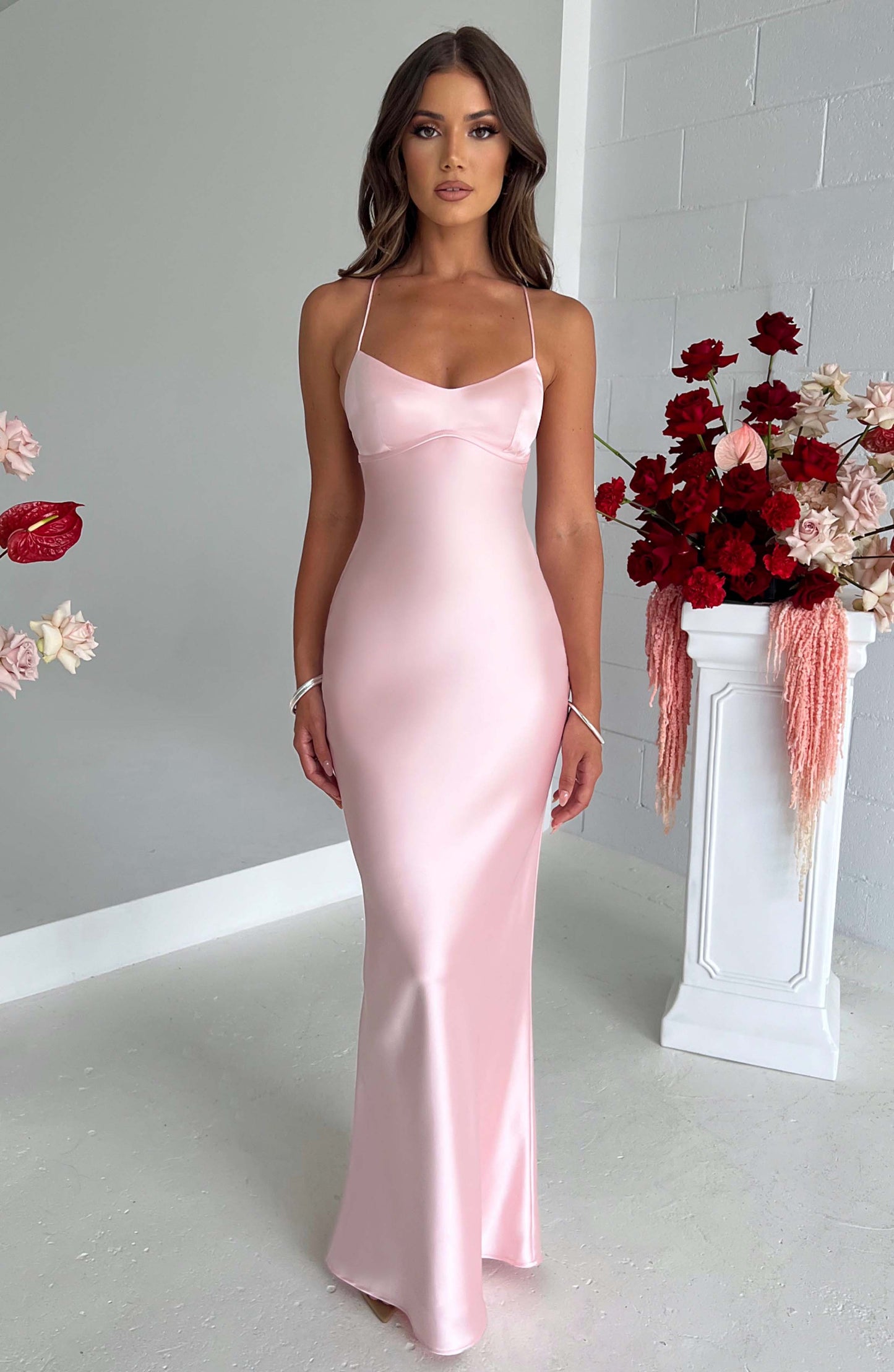 Vestido Maxi Malika - Rosa