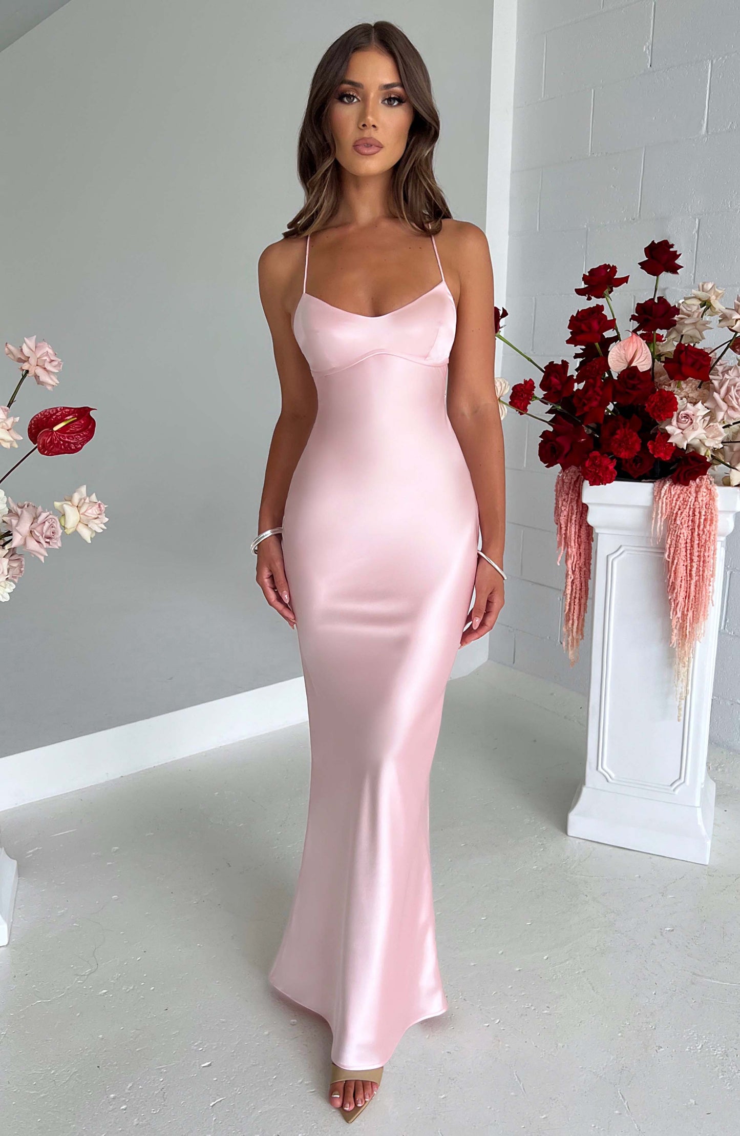 Vestido Maxi Malika - Rosa