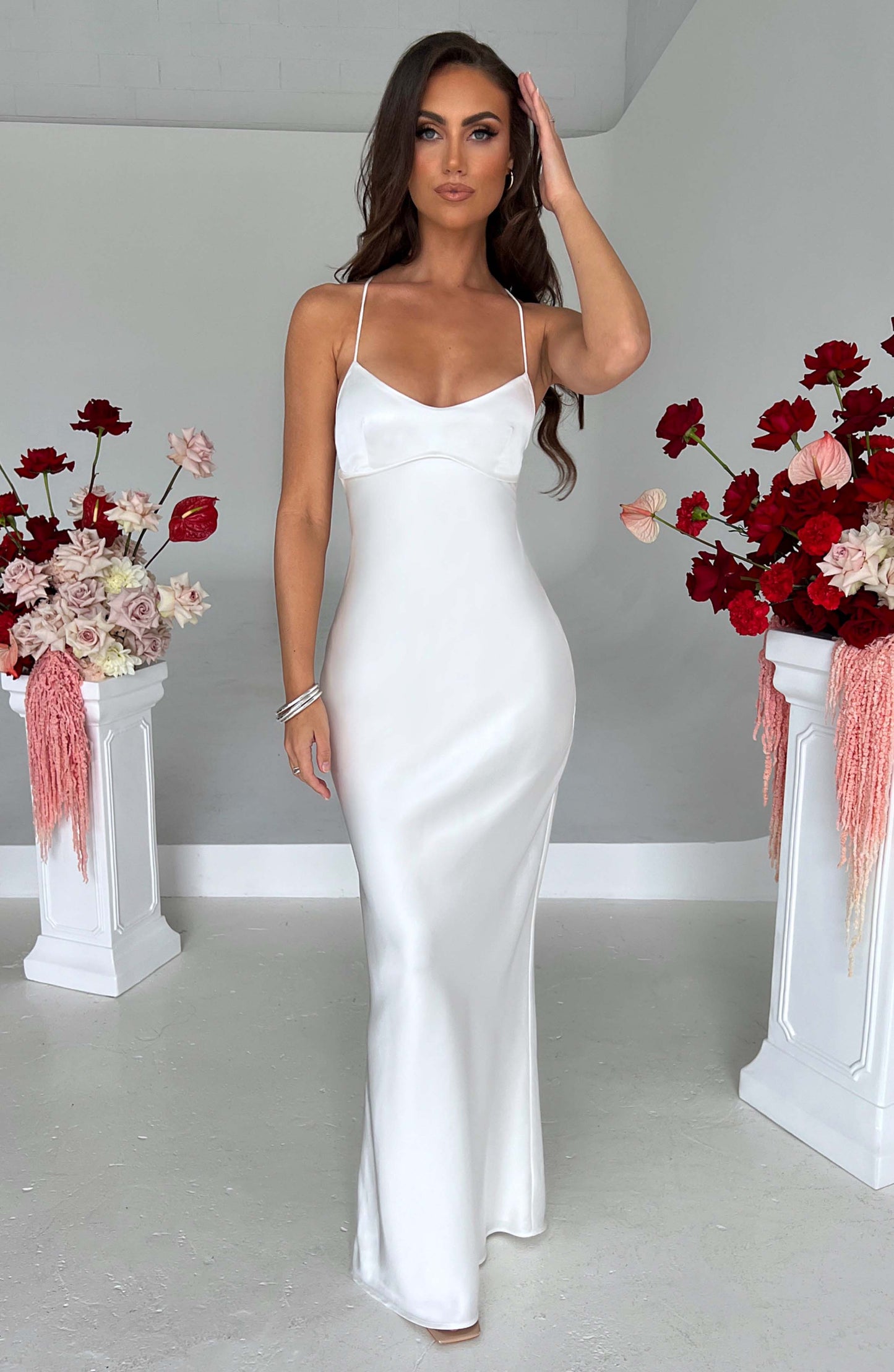 Vestido Maxi Malika - Marfil