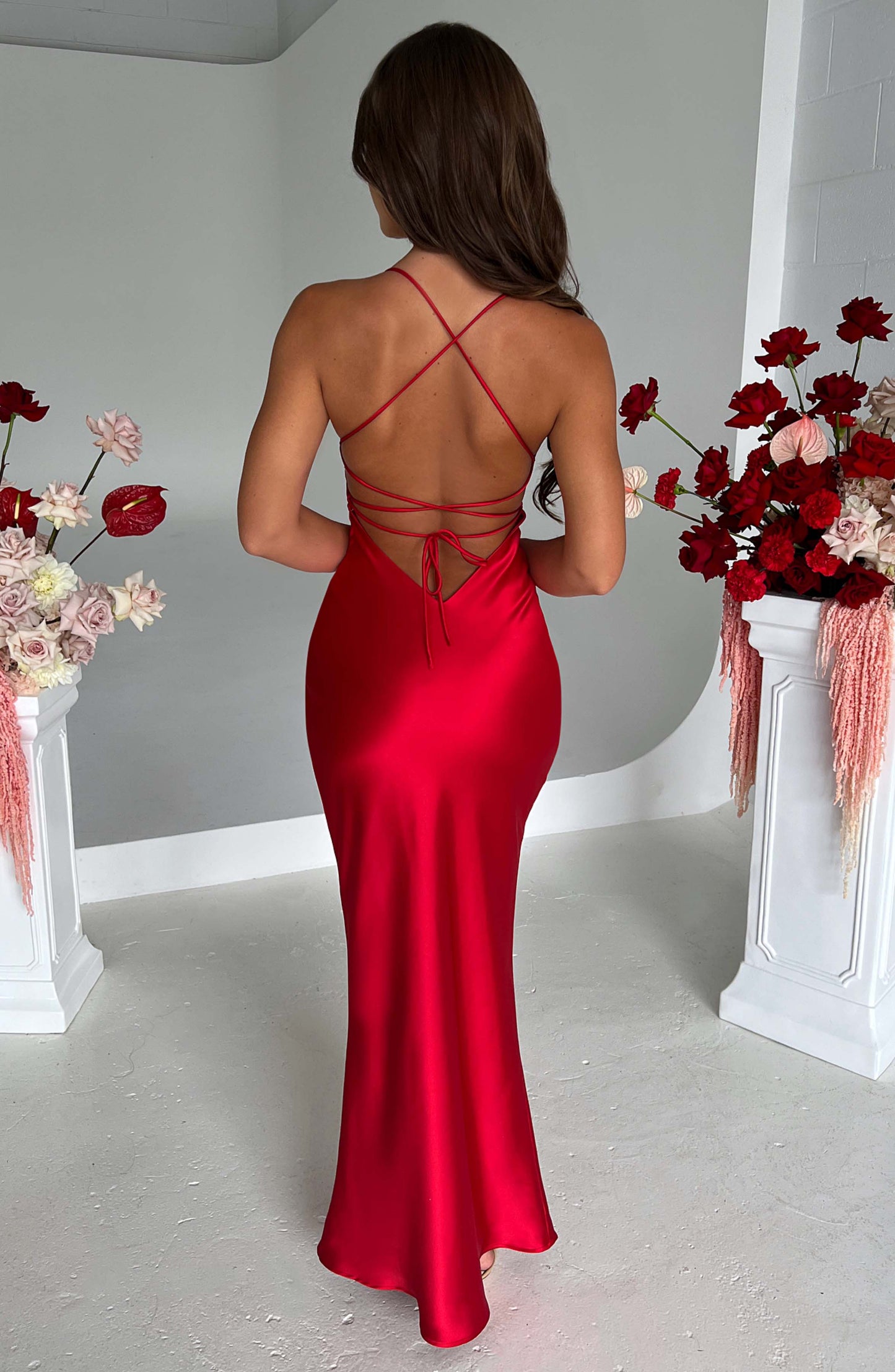 Vestido Maxi Malika - Rojo